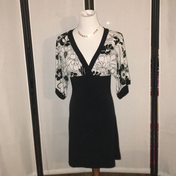 Lipsy Dresses Size Medium Ladies Dress With Floral Design Poshmark